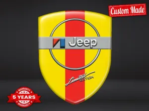 Jeep Adesivi Auto su Misura Tuning Professionale Regolabile